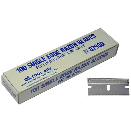 S&G Tool Aid 100 SINGLE EDGE RAZOR BLA 87960